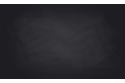 Realistic vintage wall black chalkboard texture for education or menu.