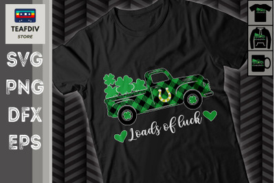 Truck St Patricks Day Loads Of Luck