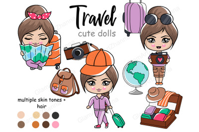 Travel Cute Dolls