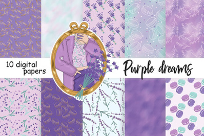 Purple Dreams Pattern