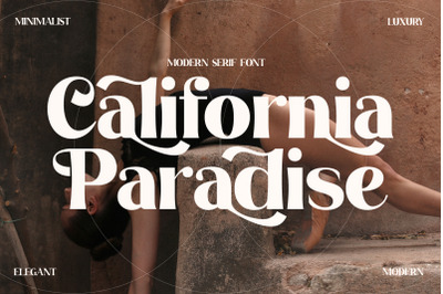 California Paradise Typeface