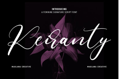 Keiranty Beauty Script Font