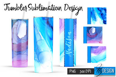 Watercolor 20 Oz Tumbler Sublimation.