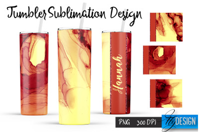 Watercolor 20 Oz Tumbler Sublimation.