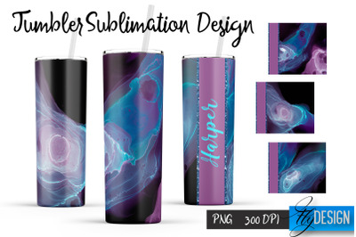 Watercolor 20 Oz Tumbler Sublimation.