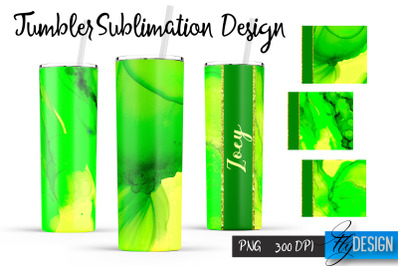 Watercolor 20 Oz Tumbler Sublimation.