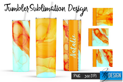 Watercolor 20 Oz Tumbler Sublimation.