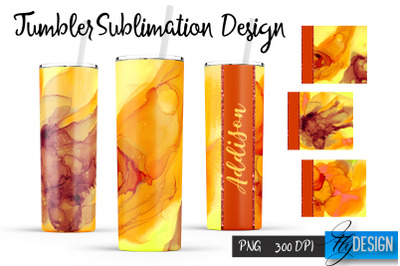 Watercolor 20 Oz Tumbler Sublimation.