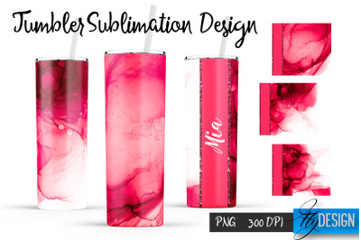 Watercolor 20 Oz Tumbler Sublimation.