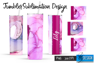 Watercolor 20 Oz Tumbler Sublimation.