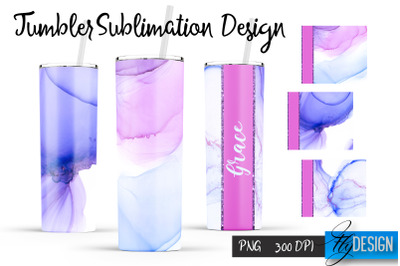 Watercolor 20 Oz Tumbler Sublimation.