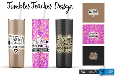 Teacher 20 Oz Tumbler Sublimation v.9