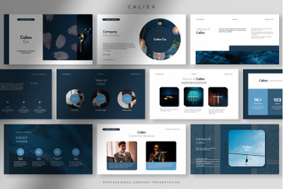 Caliex - Elegant Professional Company Presentation