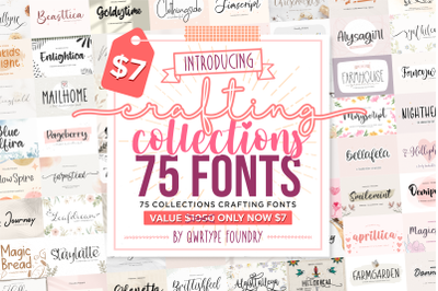 Crafting Collections Font Bundle