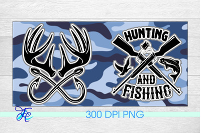 Hunting and Fishing - Sublimation Coffee Cup