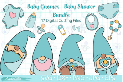 Baby Gnome Baby Shower-SVG Cutting File