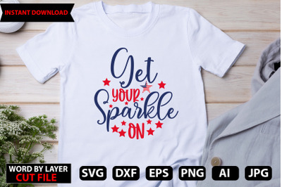 get your sparkle on Svg Cut File