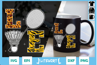 Badminton Lover - LOVE