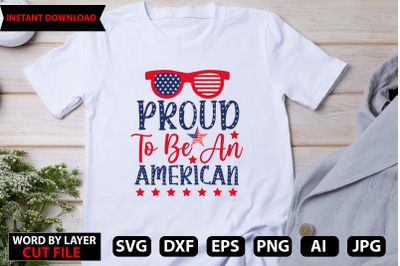 proud to be an american Svg Cut File