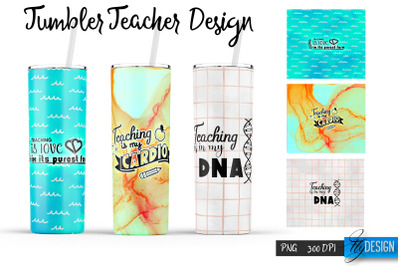 Teacher 20 Oz Tumbler Sublimation v.18