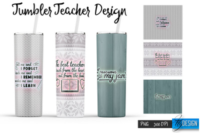 Teacher 20 Oz Tumbler Sublimation v.19