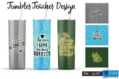 Teacher 20 Oz Tumbler Sublimation v.20