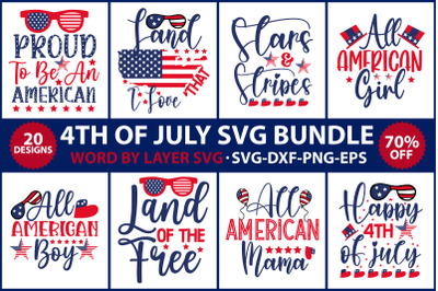 4th of July SVG Bundle&2C;July 4th SVG&2C; fourth of july svg&2C; independence