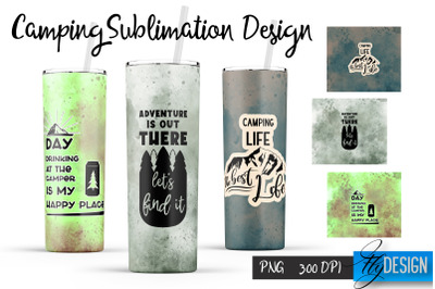 Camp 20 Oz Tumbler Sublimation v.6