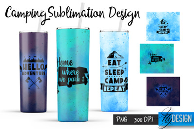 Camp 20 Oz Tumbler Sublimation v.7