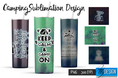 Camp 20 Oz Tumbler Sublimation v.8