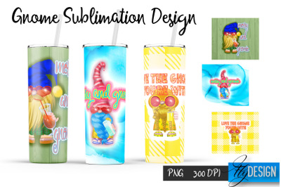 Gnome 20 Oz Tumbler Sublimation v.7