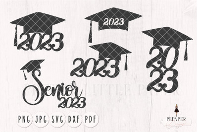 Senior 2023 svg, Graduation svg, Senior svg bundle
