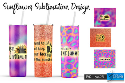 Sunflower 20 Oz Tumbler Sublimation v.5