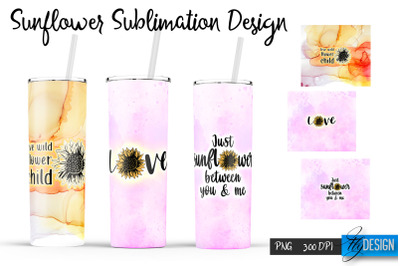 Sunflower 20 Oz Tumbler Sublimation v.10