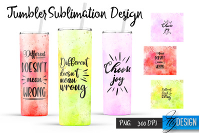 Motivation 20 Oz Tumbler Sublimation v.1