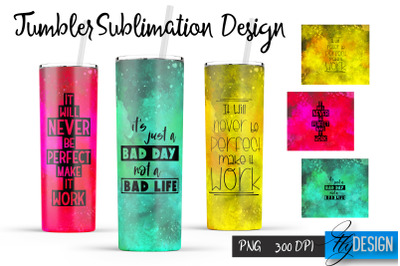 Motivation 20 Oz Tumbler Sublimation v.6