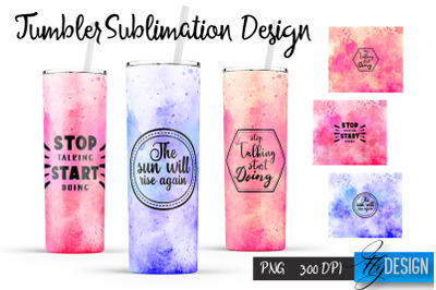 Motivation 20 Oz Tumbler Sublimation v.10