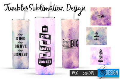 Motivation 20 Oz Tumbler Sublimation v.13