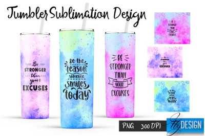 Motivation 20 Oz Tumbler Sublimation v.14