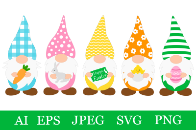 Easter Gnomes bundle. Easter Gnomes SVG. Gnomes sublimation