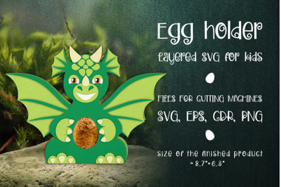 Dragon Easter Egg Holder Template