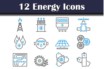 Energy Icon Set