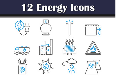 Energy Icon Set