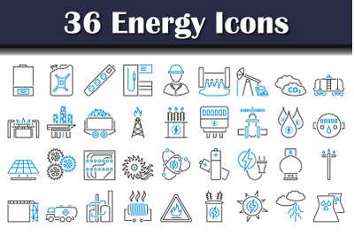 Energy Icon Set