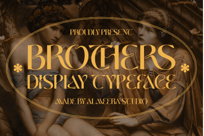 Brothers | DISPLAY TYPEFACE