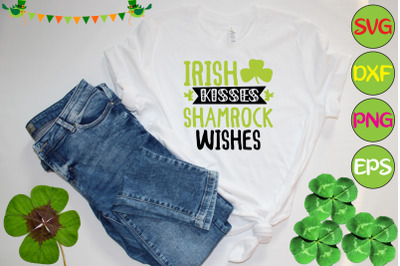 irish kisses shamrock wishes