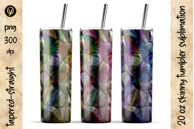 20 Oz Skinny Tumbler Sublimation Design.