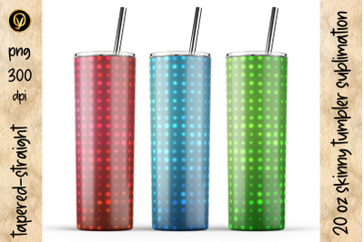 20 Oz Skinny Tumbler Sublimation Design.