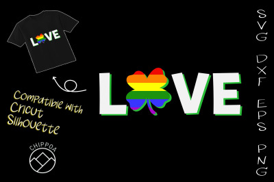 St Patricks Day Gay Pride Love LGBT