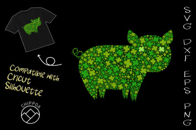 Pig Shamrock Irish Pigs Lover